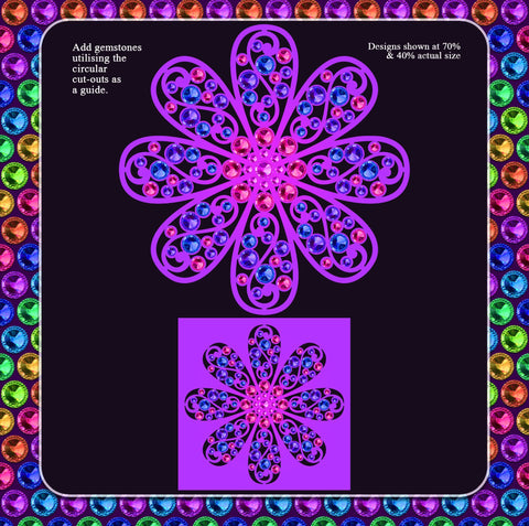 Gem It! Die - Floral Fancy