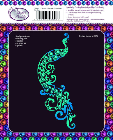 Gem It - Proud Peacock Die Set