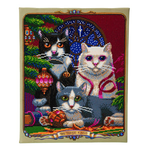 CAK-RS4: "We Three Kings" Framed Crystal Art Kit, 40 x 50cm