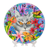 CLK-S2: "Clever Cat" Crystal Clock Kit - 30cm