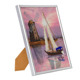 CAM-25: "Boat Windmill" Crystal Art Picture Frame Kit, 21 x 25cm