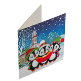 CCK-XM6: "Penguin Christmas Carols" Crystal Card Kit