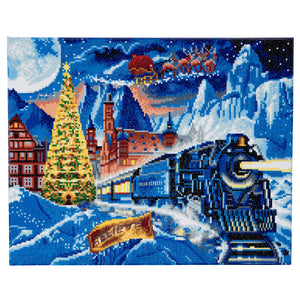 CAK-A53: "Polar Express" Framed Crystal Art Kit, 40 x 50cm