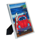 CAM-18: "Beetle on the Beach" Crystal Art Picture Frame Kit, 21 x 25cm