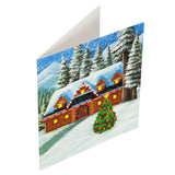 CCK-XM10: "Christmas Cottage" Crystal Card Kit