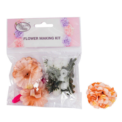 Flower Making Kit - Camellia - Beige - BB01BG