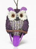 Large Handmade 15cm Wicker Owl on Branch