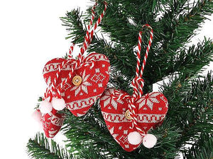 Heart Christmas Tree Decorations