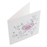 BE. Butterfly Crystal Card Kit