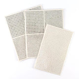 Set of 4084 Self Adhesive Clear Gems in Mixed Sizes