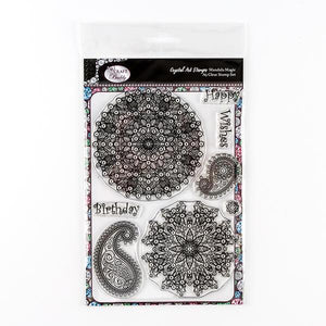 Mandala Magic A5 Crystal Art Stamp Set - CCST3