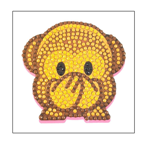 Monkey - "Everyday" Crystal Art Motifs (With Tools)