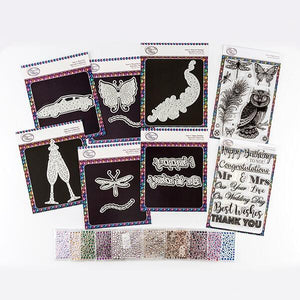 Gem It Collection - INC 16 Dies, 24 Stamps & 10 Packs of Gems