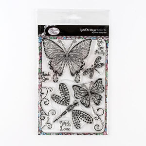 Summer Sky A5 Crystal Art Stamp Set - CCST2