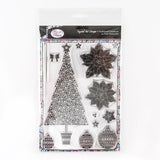 A Traditional Christmas - Crystal Art A5 Christmas Stamp Set - CCST5