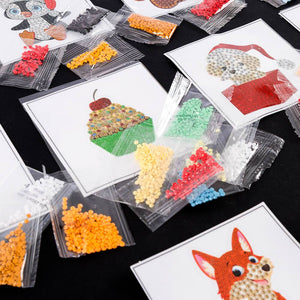 Set of 18 Crystal Art Motifs Set